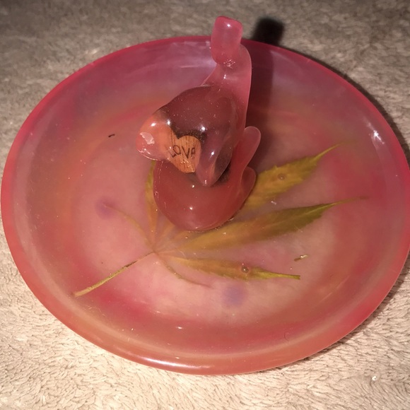 Unique Epoxy Resin 420 Show elephant 🐘 ring holder By Jennifer 💕 - Picture 4 of 6